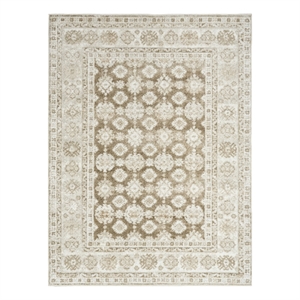 Nourison Home Dekor 5' x 7' Polyester Ivory Taupe Area Rug