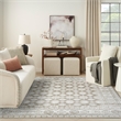 Nourison Home Dekor 8' x 10' Polyester Ivory Taupe Area Rug