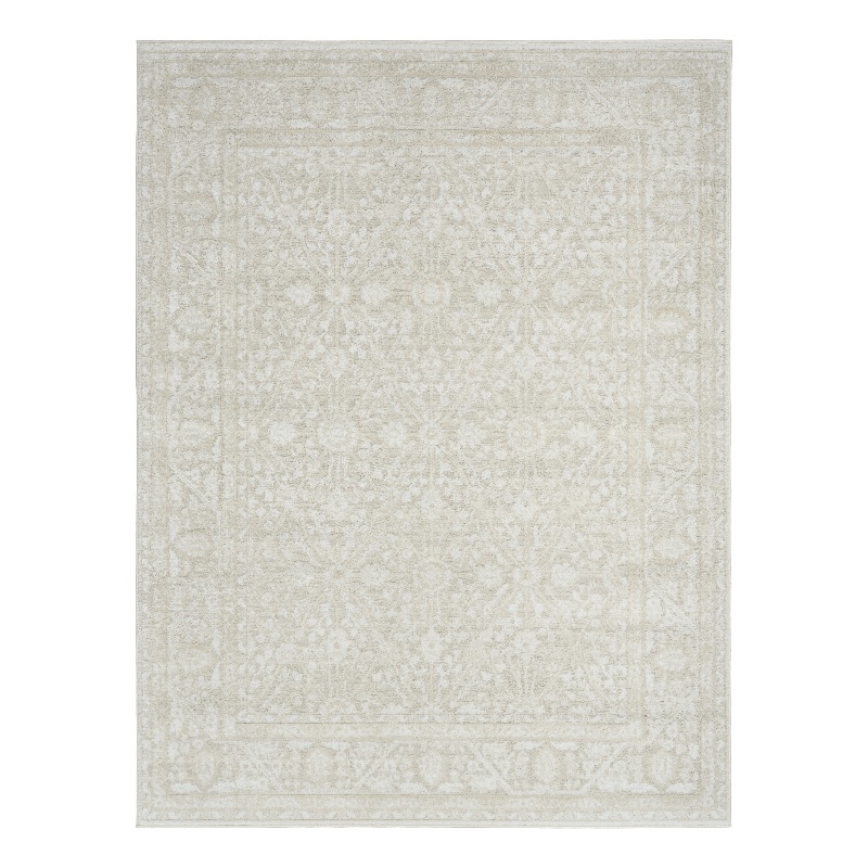 Nourison Home Dekor 5' x 7' Polyester Ivory Beige Area Rug