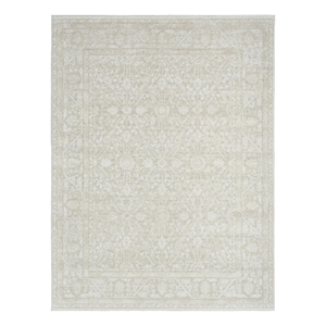 Nourison Home Dekor 5' x 7' Polyester Ivory Beige Area Rug