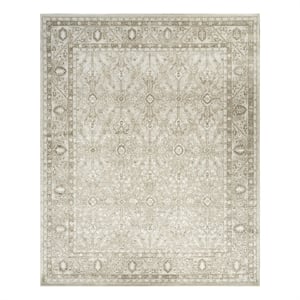 Nourison Home Dekor 8' x 10' Polyester Ivory Taupe Area Rug
