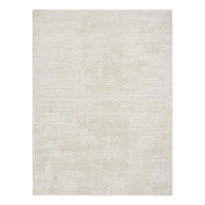 Nourison Home Dekor 5' x 7' Polyester Ivory Beige Area Rug
