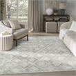 Nourison Home Dekor 8' x 10' Polyester Grey Area Rug