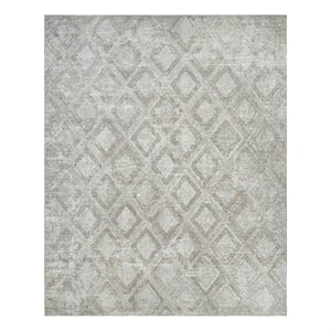 Nourison Home Dekor 8' x 10' Polyester Grey Area Rug
