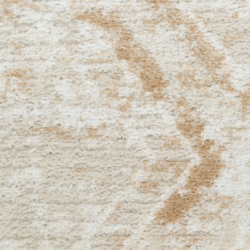 Nourison Home Dekor 5' x 7' Polyester Ivory Beige Area Rug