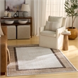 Nourison Home Dekor 5' x 7' Polyester Ivory Brown Area Rug