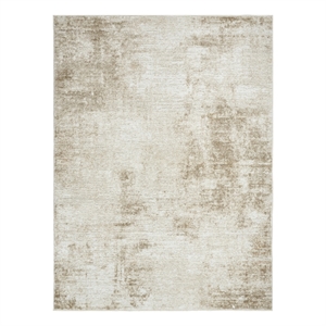 Nourison Home Dekor 5' x 7' Polyester Ivory Taupe Area Rug