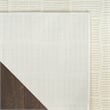 Nourison Home Renewed 7' x 9' Polyester Ivory Area Rug