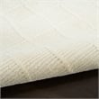 Nourison Home Renewed 7' x 9' Polyester Ivory Area Rug