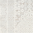 Nourison Home Renewed 6' x 9' Polyester Silver Ivory Area Rug