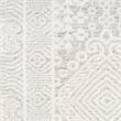 Nourison Home Renewed 8' x 10' Polyester Silver Ivory Area Rug