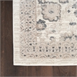 Nourison Home Renewed 6' x 9' Polyester Ivory Multicolor Area Rug