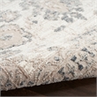 Nourison Home Renewed 6' x 9' Polyester Ivory Multicolor Area Rug