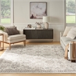 Nourison Home Renewed 6' x 9' Polyester Ivory Multicolor Area Rug