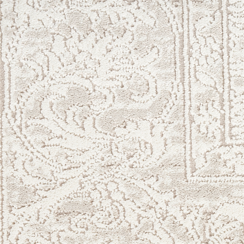 Nourison Home Renewed 8' x 10' Polyester Ivory Beige Area Rug
