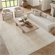 Nourison Home Renewed 8' x 10' Polyester Ivory Beige Area Rug