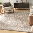 Nourison Home Renewed 6' x 9' Polyester Ivory Mocha Area Rug