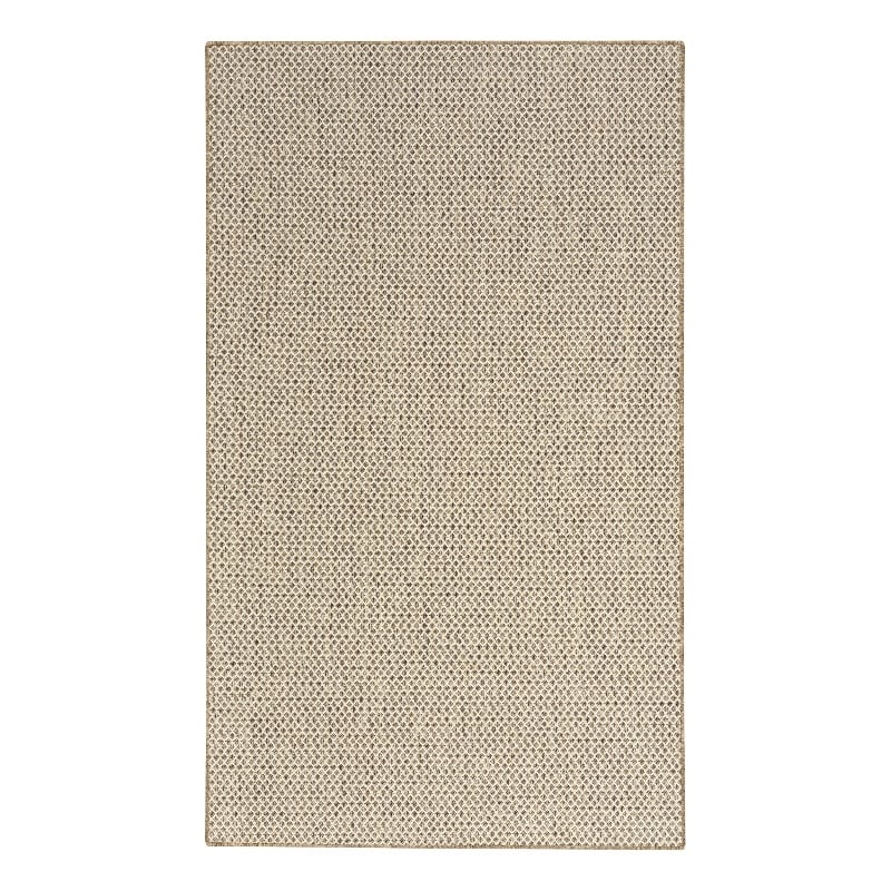 Nourison Home Courtyard 3' x 5' Jute Ivory Area Rug