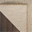 Nourison Home Courtyard 6' x 9' Jute Ivory Area Rug