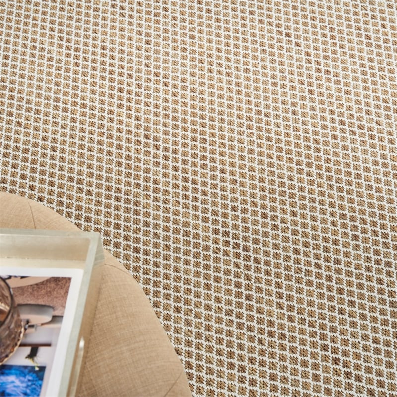 Nourison Home Courtyard 6' x 9' Jute Ivory Area Rug