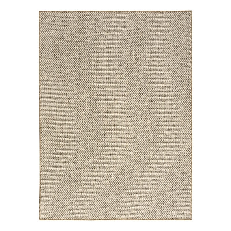 Nourison Home Courtyard 6' x 9' Jute Ivory Area Rug