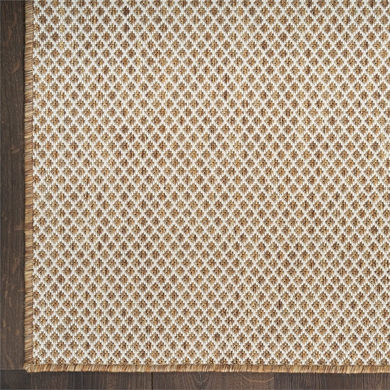 Nourison Home Courtyard 10' x14' Jute Ivory Area Rug