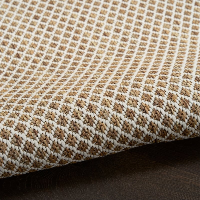 Nourison Home Courtyard 10' x14' Jute Ivory Area Rug