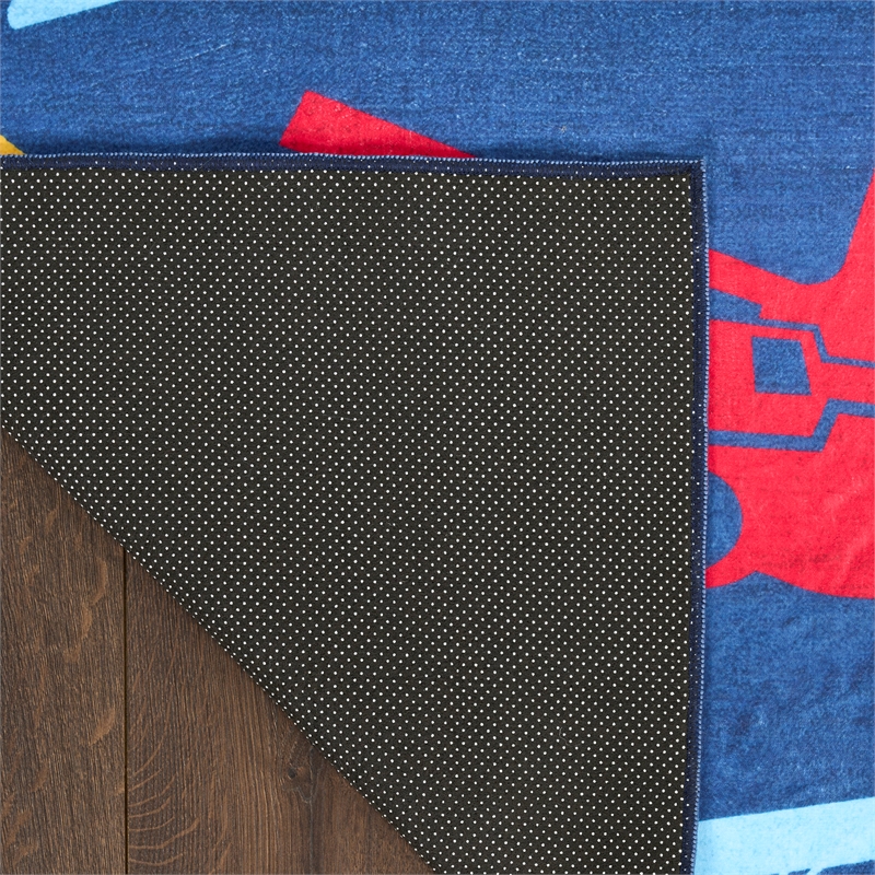 nourison home imagination 7' x 9' polyesternavy multicolor area rug