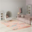 Nourison Home Imagination 7' x 9' Polyester Pink Multicolor Area Rug