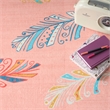 Nourison Home Imagination 7' x 9' Polyester Pink Multicolor Area Rug