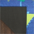 Nourison Home Imagination 7' x 9' Polyester Navy Multicolor Area Rug