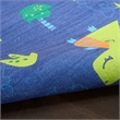 Nourison Home Imagination 7' x 9' Polyester Navy Multicolor Area Rug
