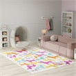 Nourison Home Imagination 7' x 9' Polyester Ivory Multicolor Area Rug