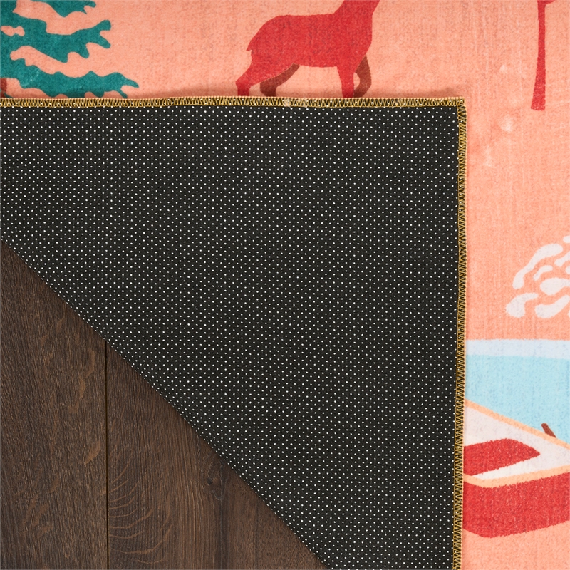 Nourison Home Imagination 7' x 9' Polyester Multicolor Area Rug