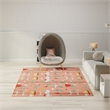 Nourison Home Imagination 7' x 9' Polyester Multicolor Area Rug