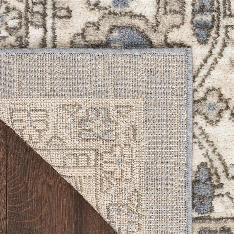 Nourison Home Concerto 6' x 9' Polyester Blue Area Rug