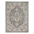 Nourison Home Concerto 6' x 9' Polyester Blue Area Rug