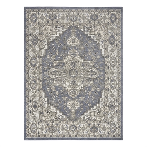 Nourison Home Concerto 7' x 10' Polyester Blue Area Rug