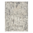 Nourison Home Concerto 6' x 9' Polyester Ivory Blue Grey Area Rug