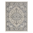 Nourison Home Concerto 6' x 9' Polyester Ivory Blue  Area Rug