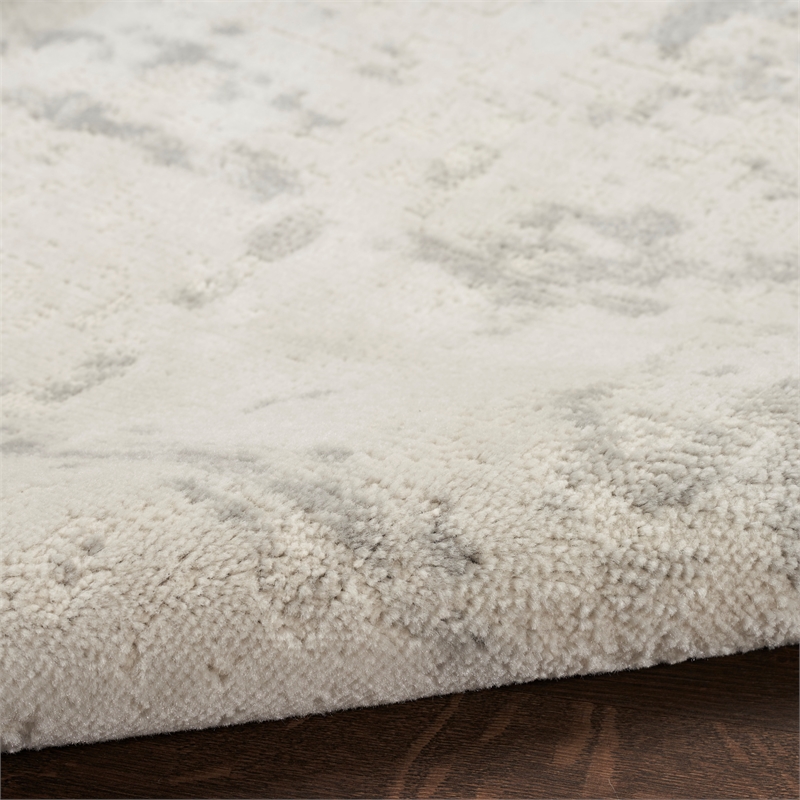 Nourison Home Concerto 2' x 3' Fabric Cream Grey Area Rug