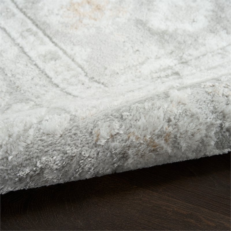 Nourison Home Dekor 5' x 7' PolyesterGrey Area Rug