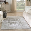Nourison Home Dekor 5' x 7' PolyesterGrey Area Rug