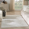Nourison Home Dekor 5' x 7' PolyesterIvory Beige Area Rug