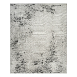 Nourison Home Dekor 8' x 10' Polyester Grey Charcoal Area Rug