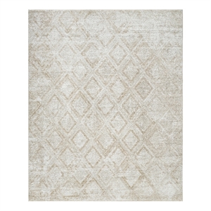 Nourison Home Dekor 8' x 10' PolyesterIvory Beige Area Rug