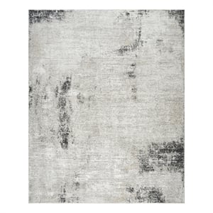 Nourison Home Dekor 8' x 10' Polyester Grey Charcoal Area Rug