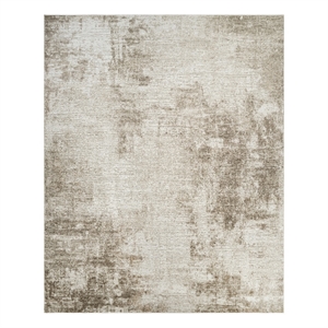 Nourison Home Dekor 8' x 10' Polyester Ivory Taupe Area Rug