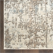 Nourison Home Concerto 2' x 4' Fabric Ivory Beige Area Rug