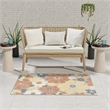Nourison Home Concerto 2' x 4' Fabric Beige Area Rug